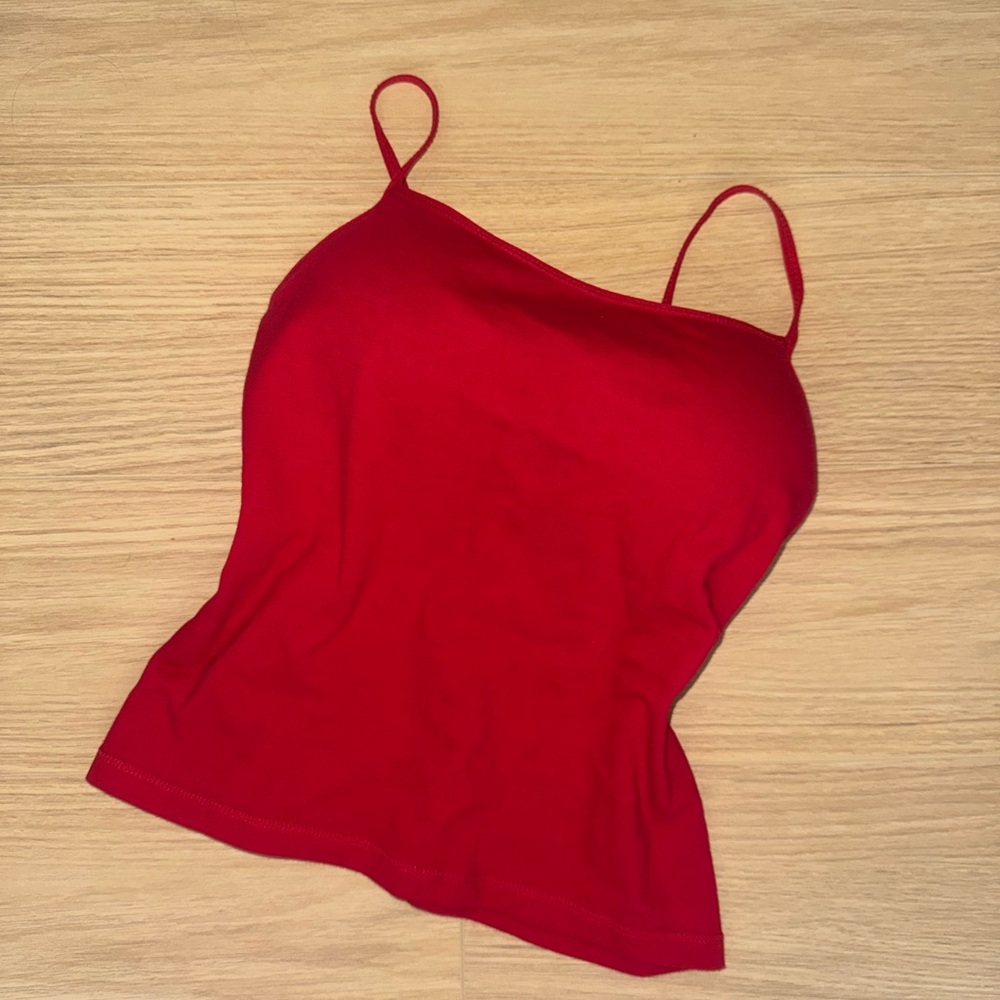 Style & Co. Vibrant Red Camisole Top
